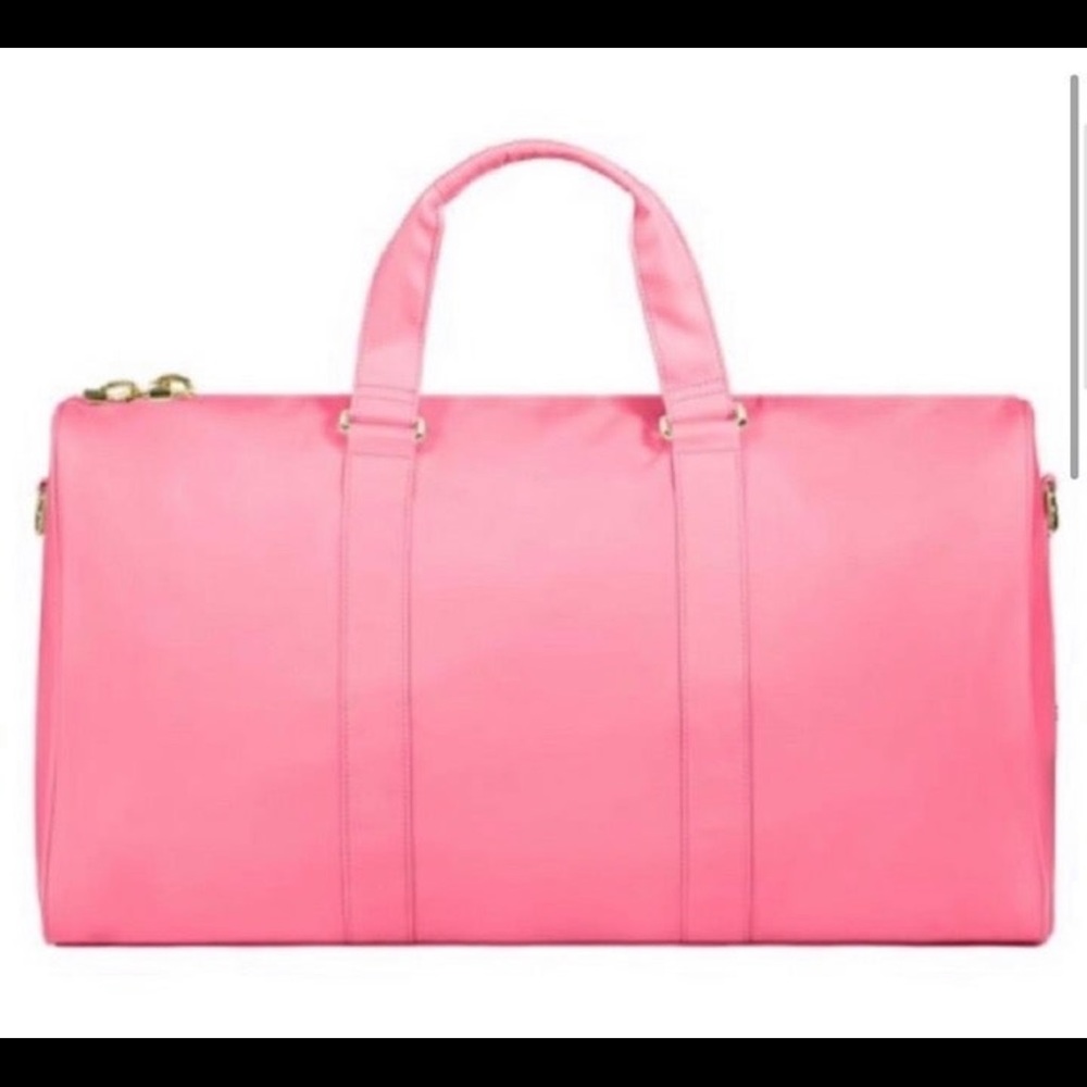 NWT Stoney Clover Lane Guava Mini Duffle With Shoulder Strap Rare Unicorn 🦄